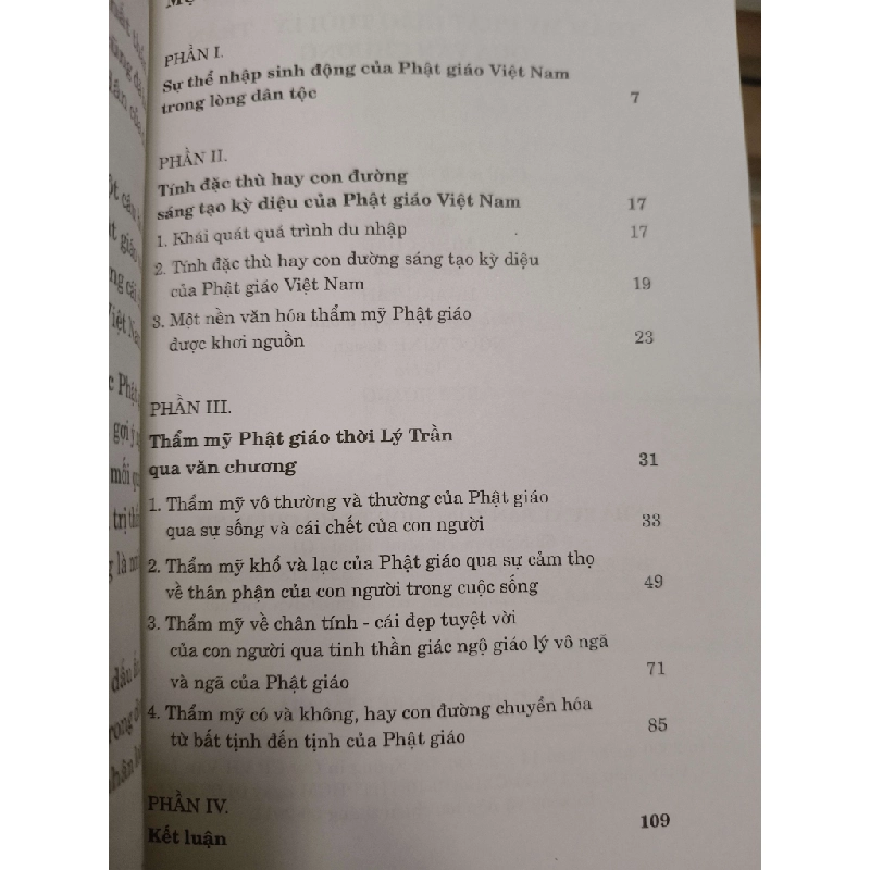 Thẩm mỹ Phật giáo thời Lý Trần - 2011 - 109 trang Lịch sử Việt Nam ANTQ2702 930508