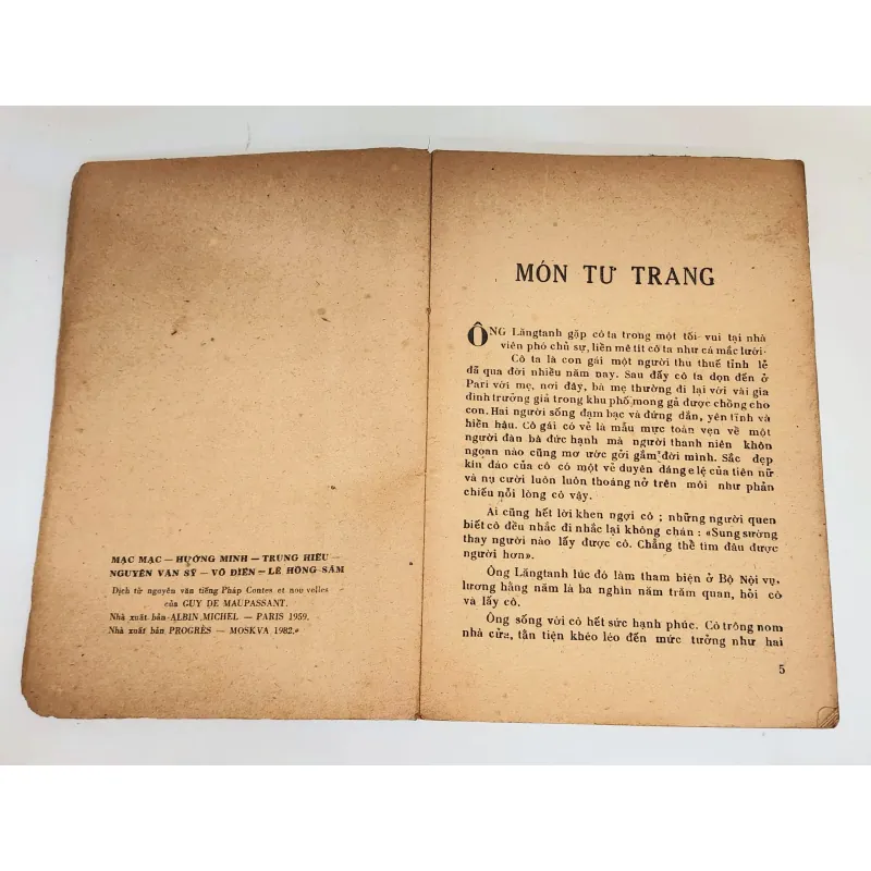 Truyện ngắn DƯỚI ÁNH TRĂNG (Guy De Maupassant) - trọn bộ 2 tập 600 trang) 758212