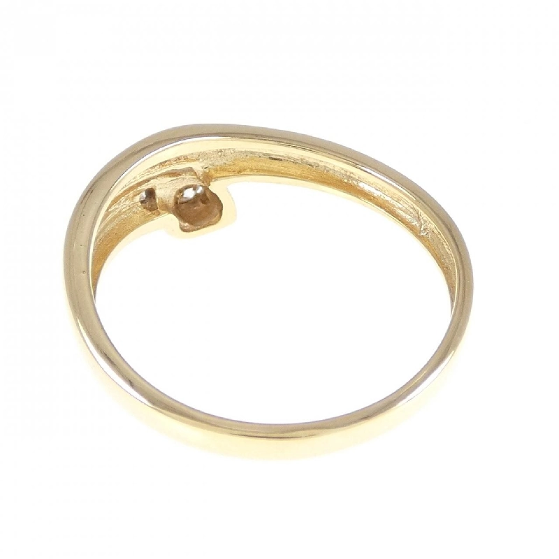 Nhẫn kim cương hình trái tim 750YG 0.05CT 670477