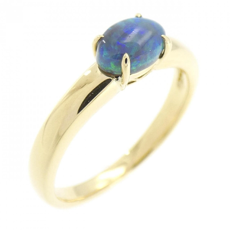 Nhẫn Opal Đen K18YG - Hàng hiệu Authentic 669889