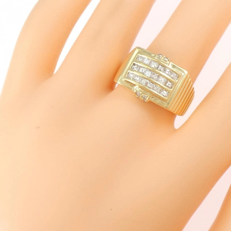 Nhẫn kim cương K18YG 0.90CT - Hàng hiệu Chính hãng 848745