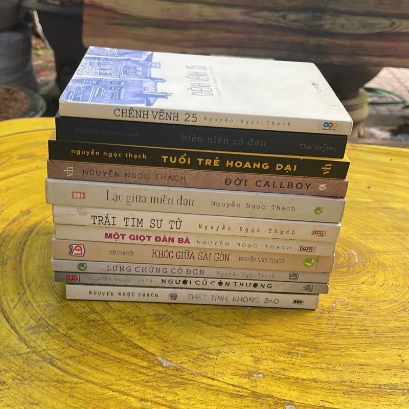 COMBO NGUYỄN NGỌC THẠCH ( 11 cuốn ): ĐỜI CALLBOY, TUỔI TRẺ HOANG DẠI,THẤT TÌNH KHÔNG SA…, 746783