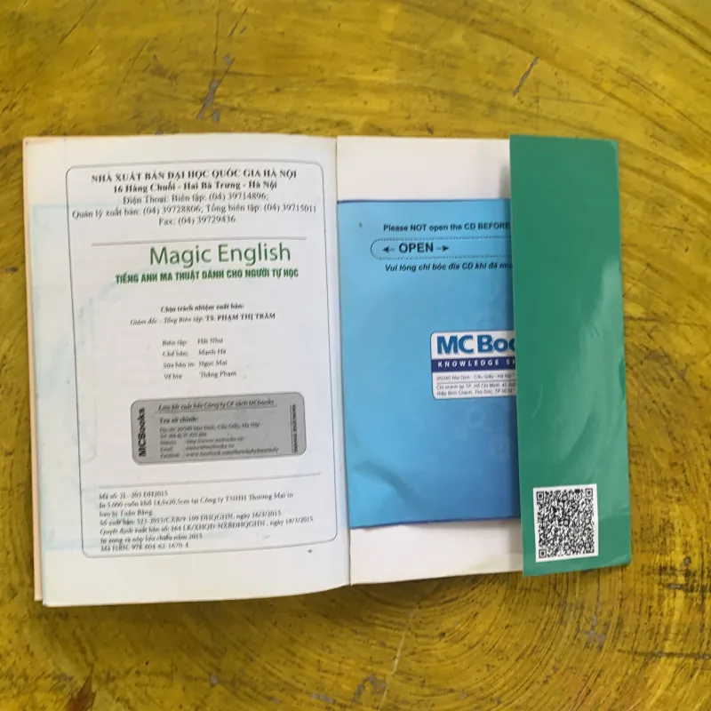TIẾNG ANH MA THUẬT DÀNH CHO NGƯỜI TỰ HỌC - WOO BO HYUN 1031257