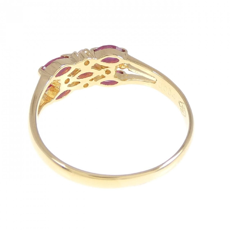 Nhẫn ruby K18YG 0.33CT 669537