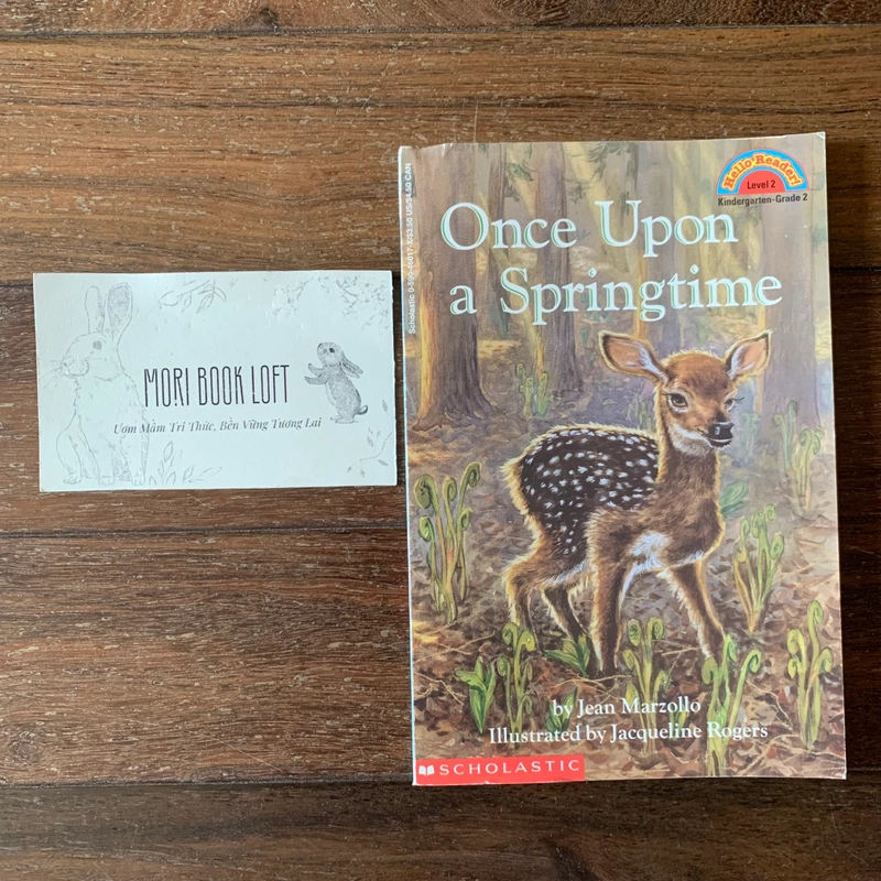 Sách ngoại văn Once Upon a Springtime, Used, minh họa đẹp 522853