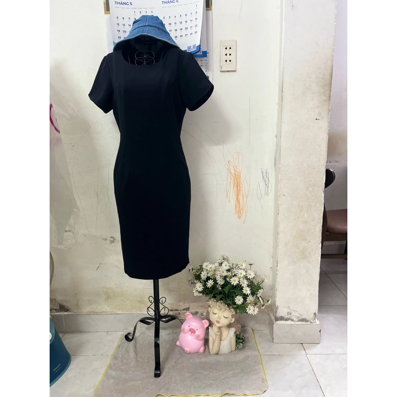 Đầm body xanh đen 447205