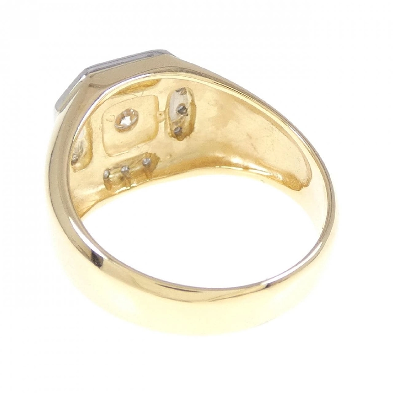 Nhẫn kim cương K18YG/PT900 0.2CT - Hàng hiệu Authentic 851062