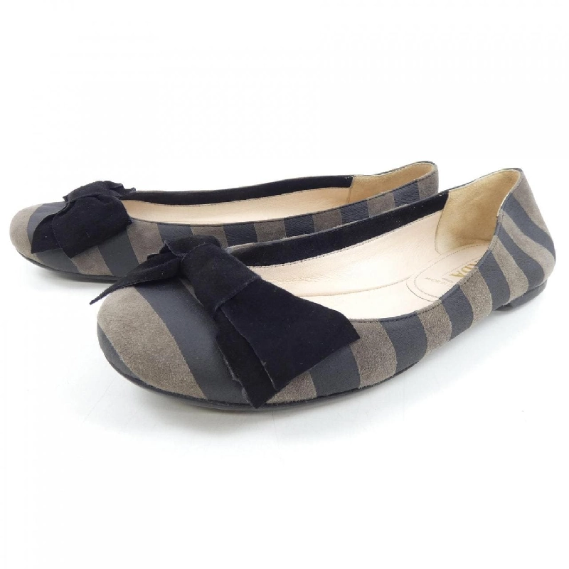 【Mã giảm giá】Giày bệt PRADA 662046