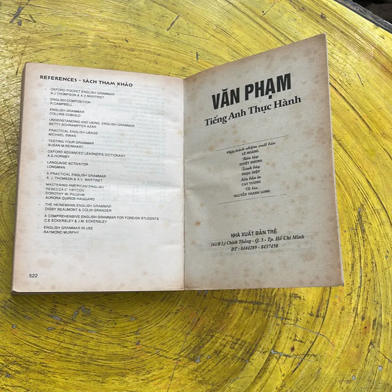 VĂN PHẠM TIẾNG ANH THỰC HÀNH 689663