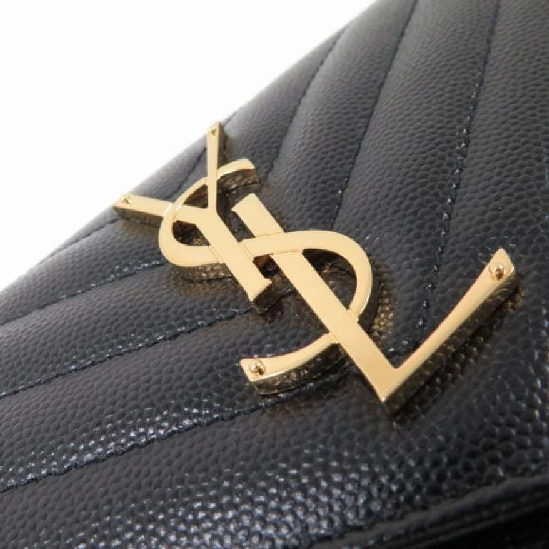 Ví Saint Laurent 372264 BOW01 - Hàng hiệu Authentic 772015