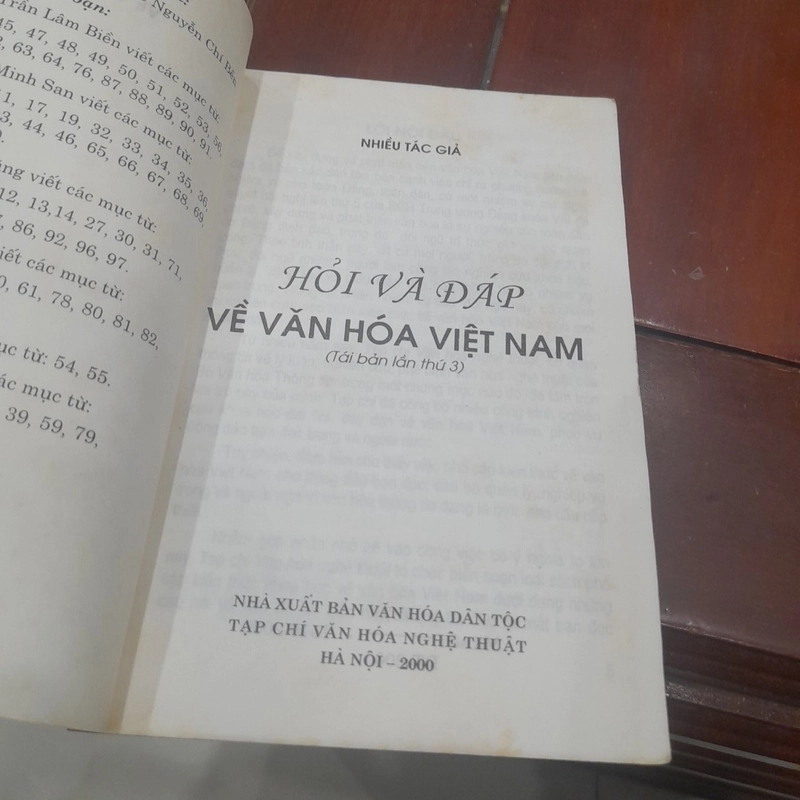 Hỏi và Đáp về VĂN HÓA VIỆT NAM 499233