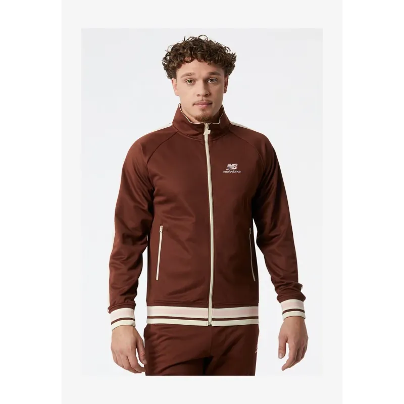 Áo khoác thể thao New Balance jacket màu nâu đỏ 719706