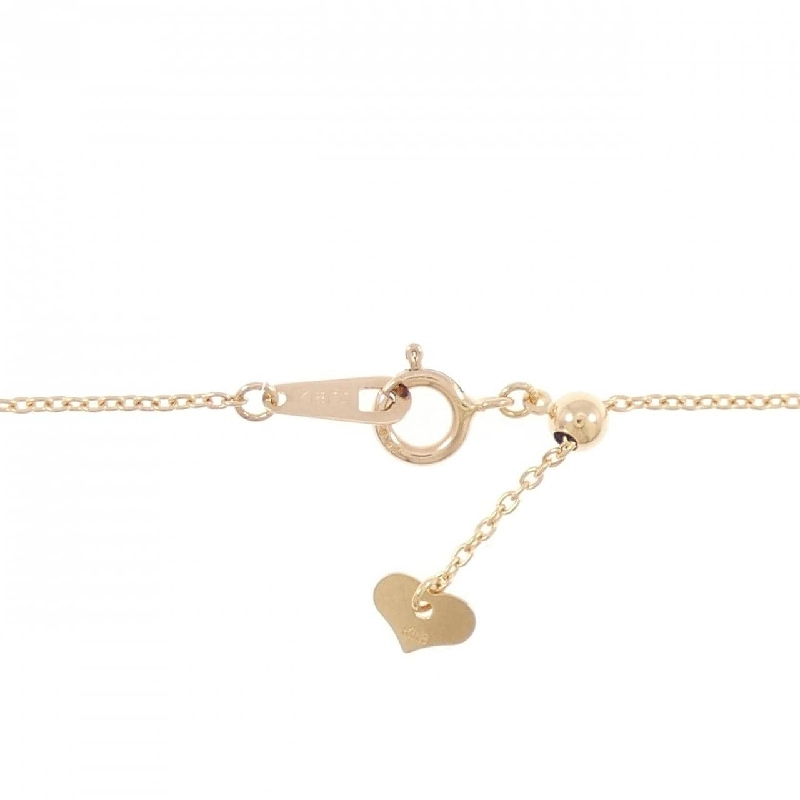 K18PG Dây chuyền hình trái tim Sapphire 0.99CT - Hàng hiệu Chính hãng 861921