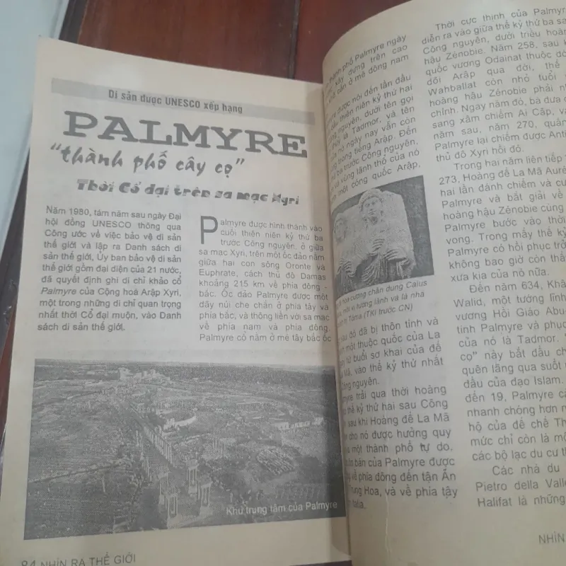 Bán nguyệt san của Unesco - NHÌN RA THẾ GIỚI số 110 791161