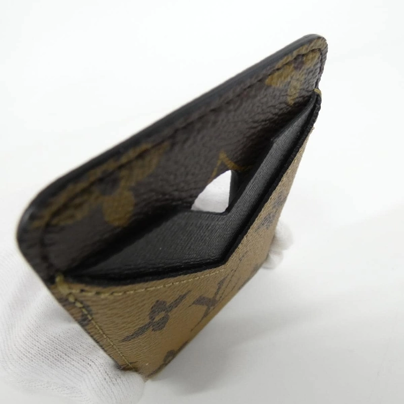 【Sản phẩm chưa sử dụng】Louis Vuitton Monogram Reverse Port Card Magnet M25654 Ví 623517