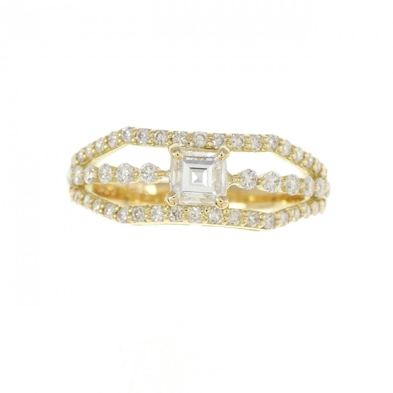 Nhẫn kim cương K18YG 0.256CT 672577