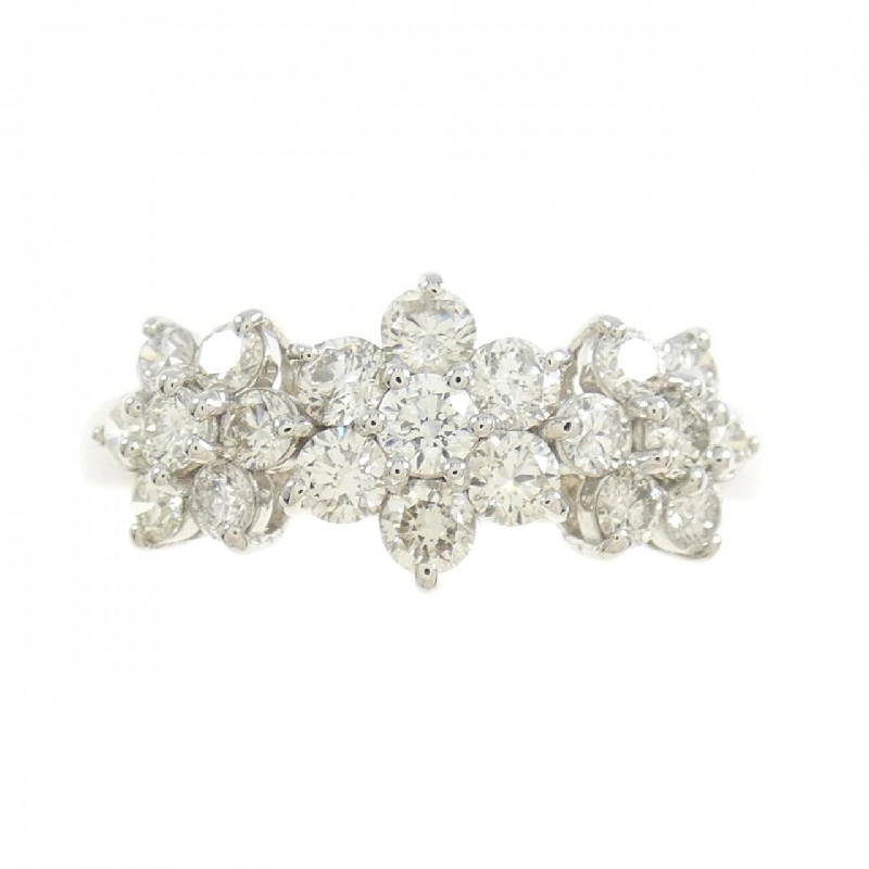 Nhẫn kim cương hoa PT900 1.00CT 666637