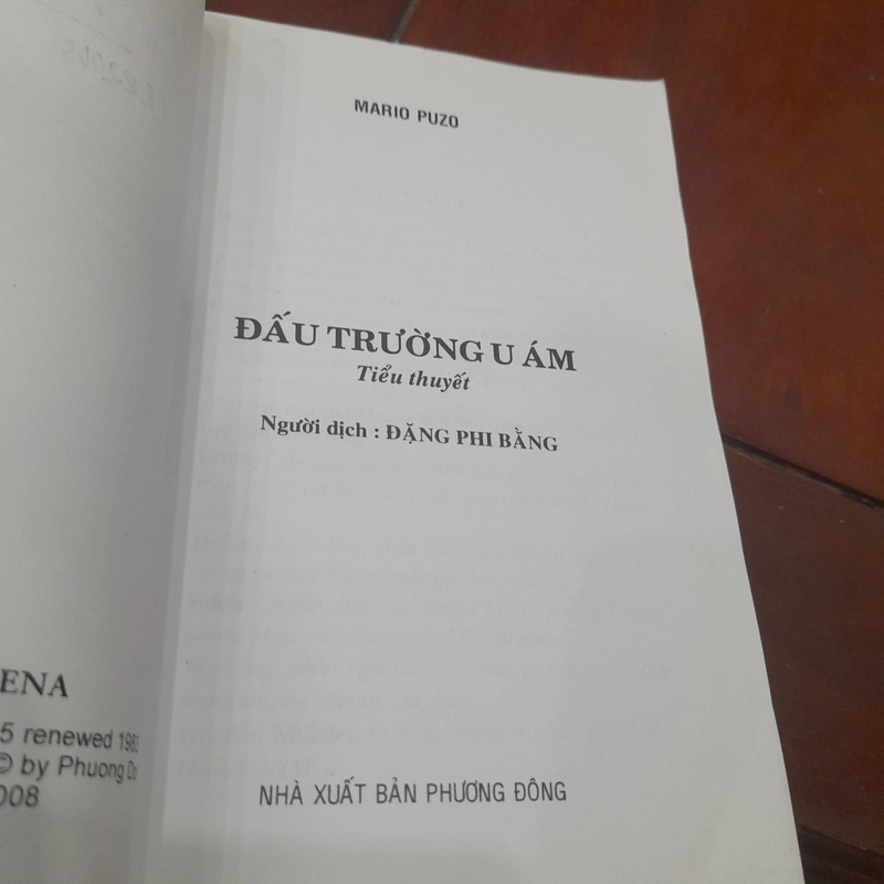 Mario Puzo - ĐẤU TRƯỜNG U ÁM (tiểu thuyết) 471936