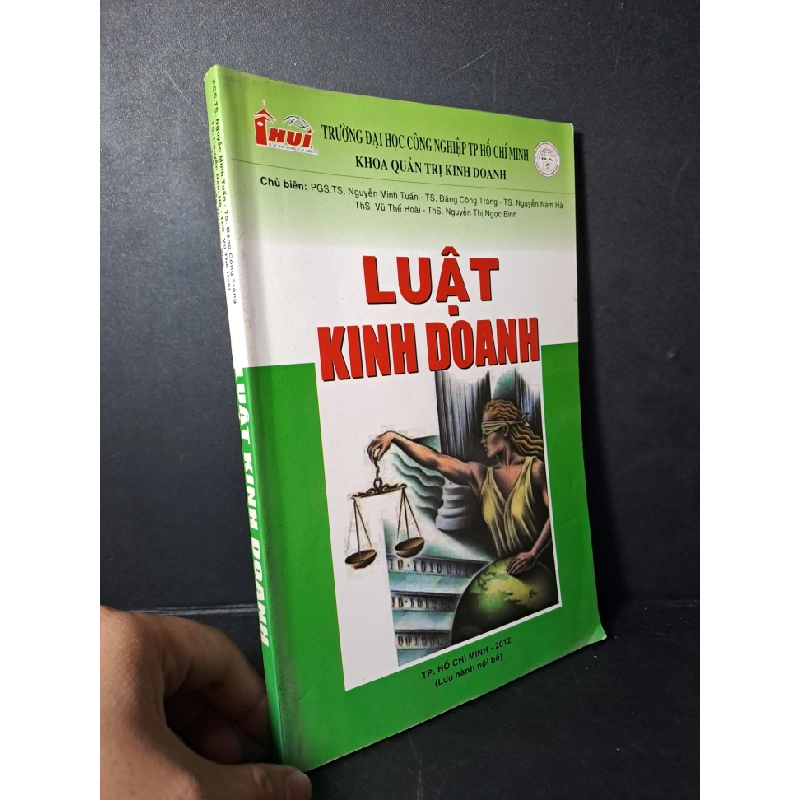 Luật Kinh Doanh mới 90% ố nhẹ Nguyễn Minh Tuấn HCM0906 GIÁO TRÌNH, CHUYÊN MÔN 471223