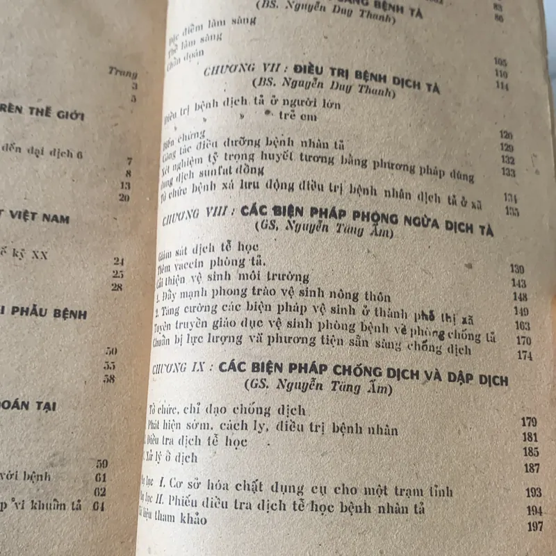 BỆNH TẢ DỊCH TẾ HỌC VÀ LÂM SÀNG, Nguyễn Tăng Ấm  709476