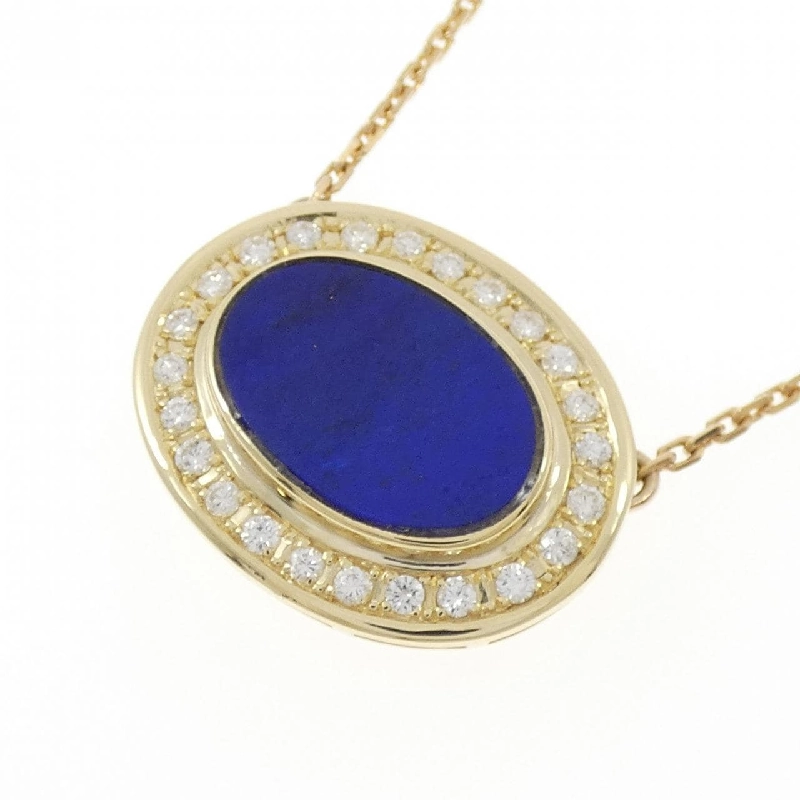K14YG/K18YG Lapis Lazuli Dây chuyền - Hàng hiệu Chính hãng 858060