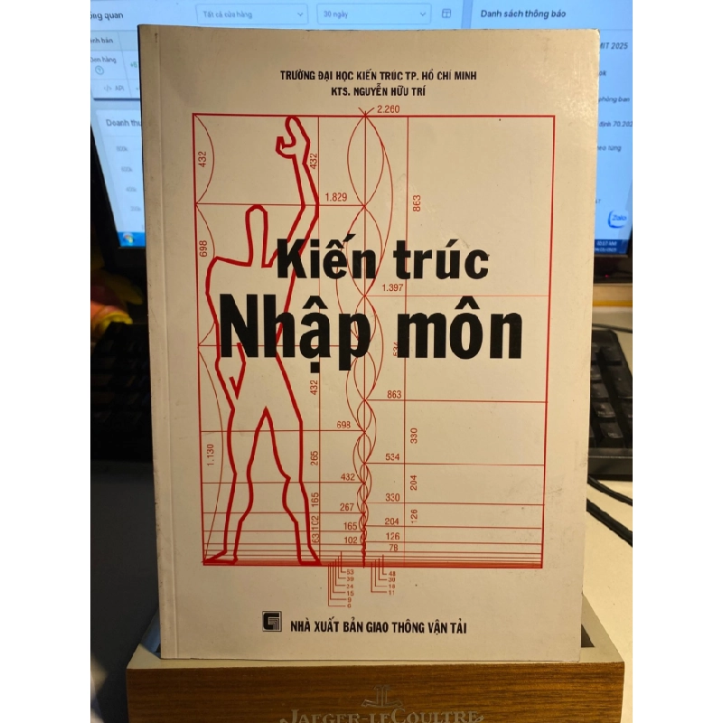 [Phiên Chợ Sách Cũ] Kiến Trúc Nhập Môn 2004 - KTS Nguyễn Hữu Trí- NXB Giao Thông Vận Tải 0506 467977