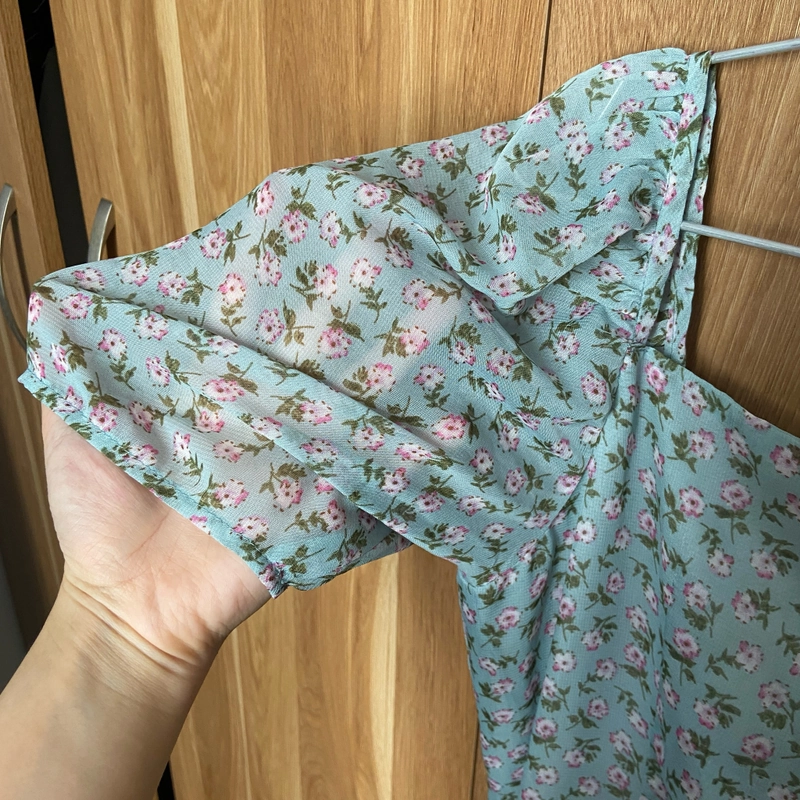 Đầm voan hoa nhí nữ tính cho nàng 498036