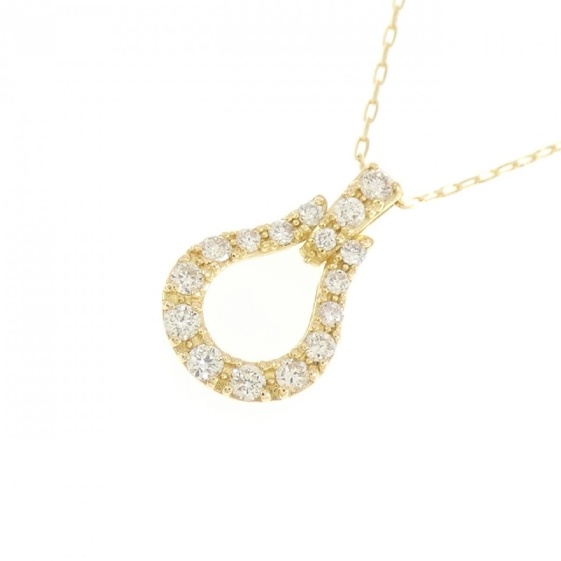 Dây chuyền kim cương K18YG 0.15CT - Hàng hiệu Chính hãng 863039