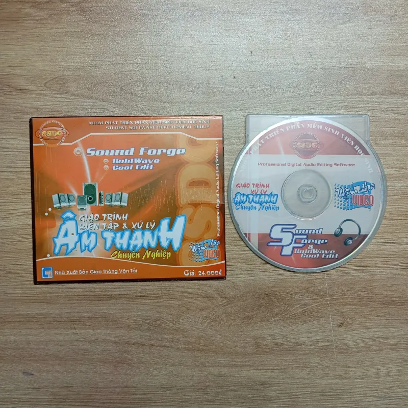 [Tin học] Đĩa gốc học tập của SSDG - Giáo trình biên tập và xử lý âm thanh (2005) 1029222