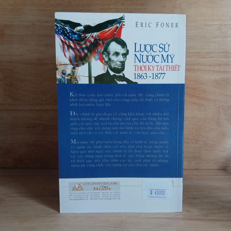 Lược Sử Nước Mỹ Thời Kỳ Tái Thiết Năm 1863 - 1877 ▪︎ Eric Foner 388006