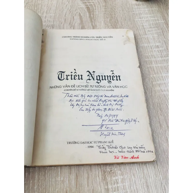 TRIỀU NGUYỄN NHỮNG VẤN ĐỀ VỀ LỊCH SỬ TƯ TƯỞNG VÀ VĂN HỌC 1000678