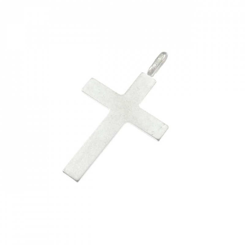 K18WG Mặt dây chuyền hình chữ thập - Hàng hiệu Chính hãng 866004