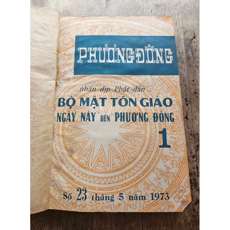 Combo tạp chí nguyệt san Phương Đông 5 số_1973_Hiếm, giá trị 746796