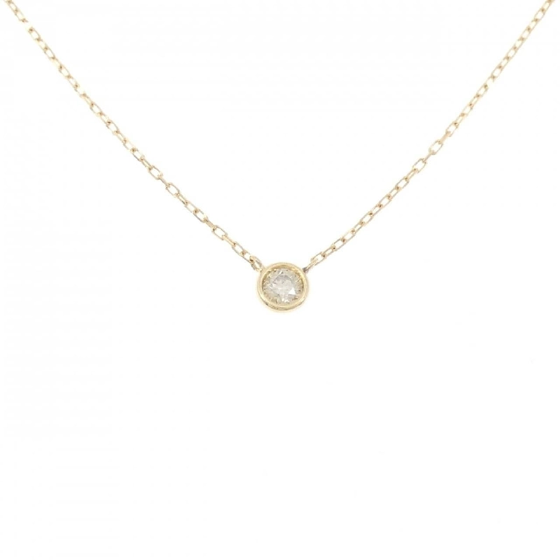 K18YG Dây chuyền kim cương 0.10CT - Hàng hiệu Chính hãng 858405