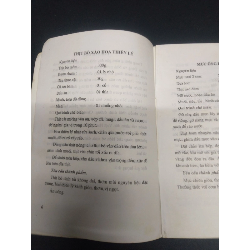 Phương pháp chế biến các món ăn đồng quê Quang Chiến - Nguyễn Anh Duy 2005 mới 70% ố vàng bẩn HCM1504 kỹ năng 914128