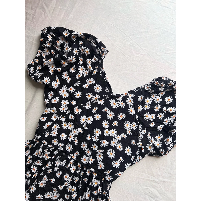 Váy hoa cúc nhí baby vải mát 499121