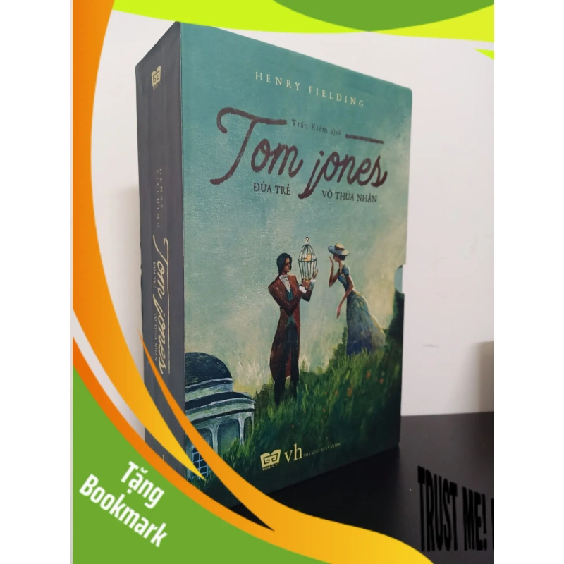 (TẶNG BOOKMARK) Boxset Tom Jones - Đứa Trẻ Vô Thừa Nhận - Henry Fielding New 100% ASB0111 940119