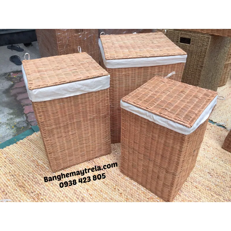 Giỏ mây tre đan để đồ 683166