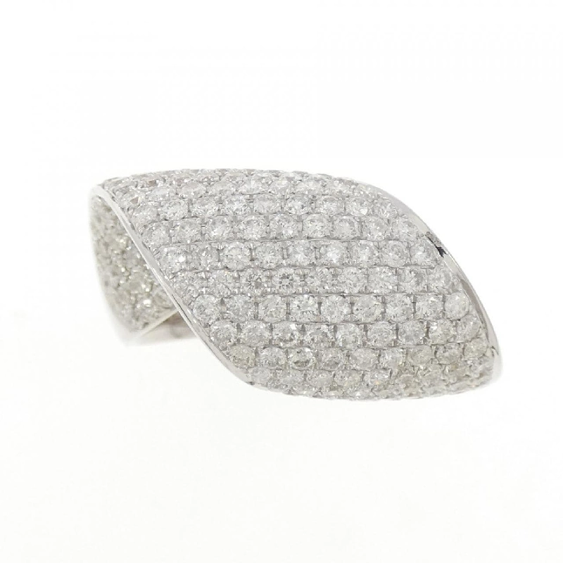 Nhẫn kim cương Pavé 750WG 2.00CT - Hàng hiệu Authentic 859308