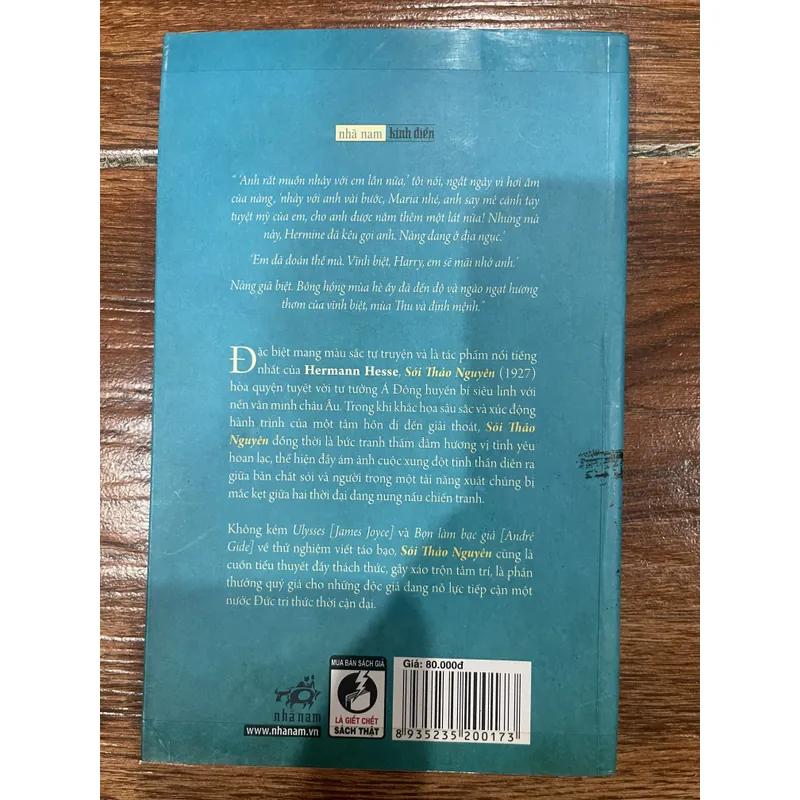 SÓI THẢO NGUYÊN - HERMANN HESSE (8) 593310