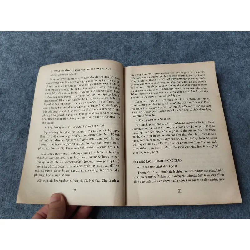 GIÁO DỤC NAM BỘ THỜI KỲ KHÁNG CHIẾN CHỐNG PHÁP (1945 - 1954) 700965