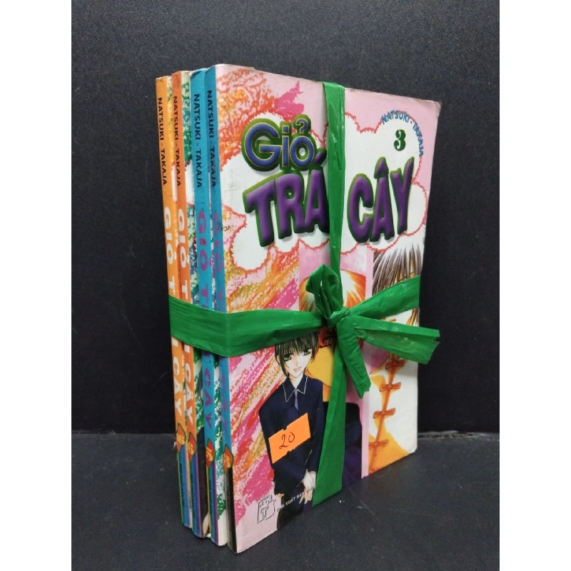 Bộ 4 tập (3, 5, 6, 16) Giỏ trái cây mới 70% ố vàng HCM1008 Natsuki - Takaja TRUYỆN TRANH 916643