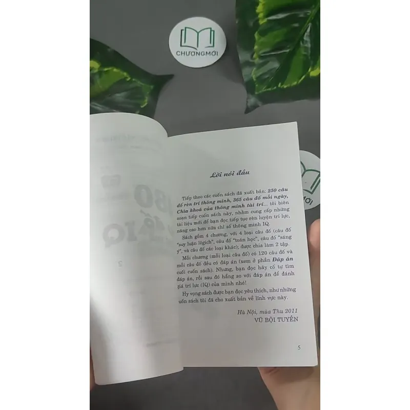 480 Câu Đố Rèn Trí Tuệ Nâng Cao IQ - 2 -  604613