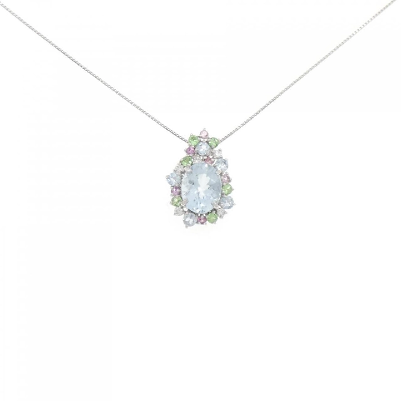 Dây chuyền Aquamarine 1.66CT - Hàng hiệu Chính hãng 863490