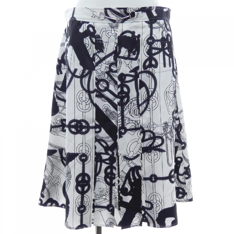 Chân váy HERMES CLIQUETIS TATTOO AQUARELLE 2E0305DW - Hàng hiệu Chính hãng 818073