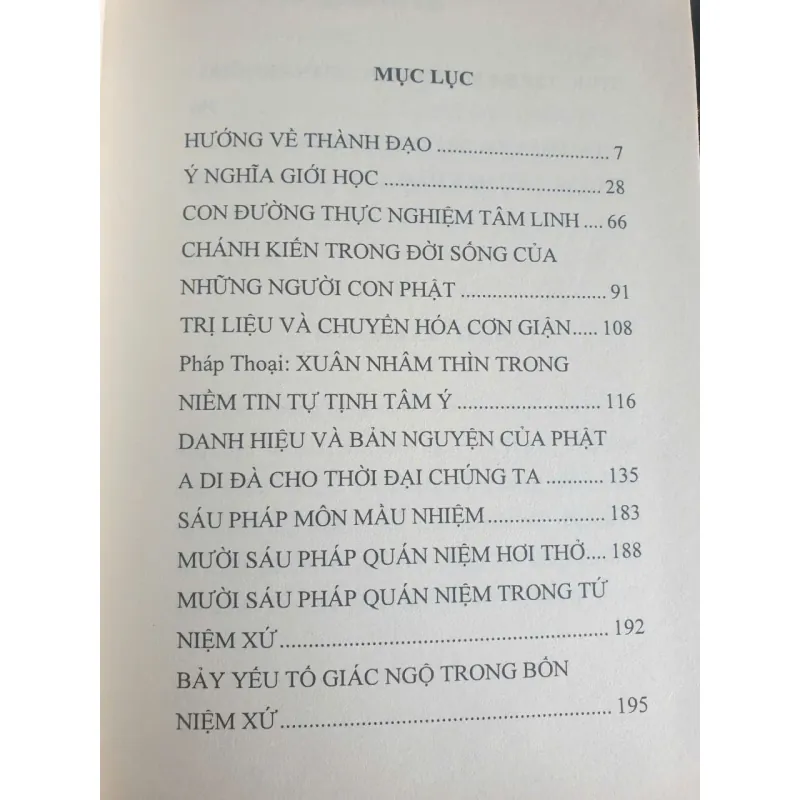 Con Đường Thực Nghiệm Tâm Linh - Thích Thái Hòa mới 90% 720619