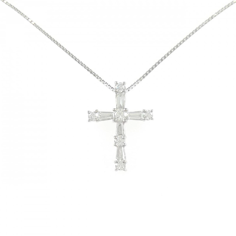 Dây chuyền kim cương PT900/PT850 0.58CT - Hàng hiệu Chính hãng 859043