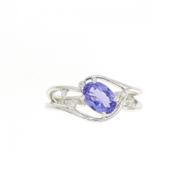 Nhẫn Tanzanite K18WG 0.81CT 671215