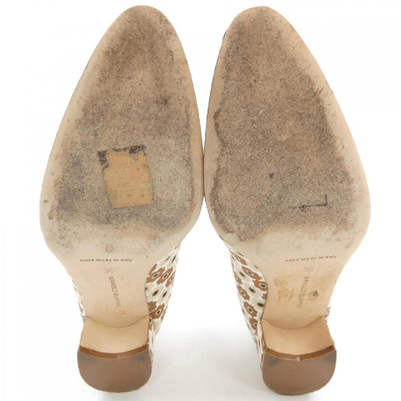 【Mã giảm giá】Giày cao gót MANOLO BLAHNIK 663596