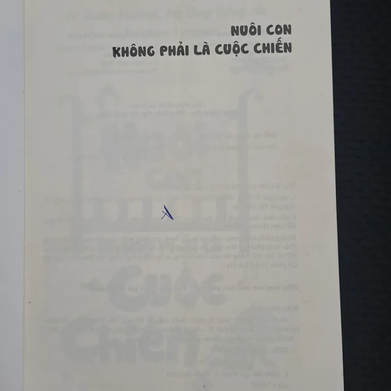Nuôi con không phải là cuộc chiến 308074